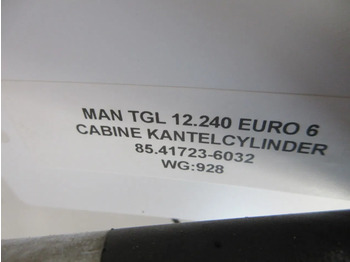 Cabine en interieur voor Vrachtwagen MAN 85.41723-6023 KANTEL CILINDER MAN TGL 12.250 EURO 5: afbeelding 3