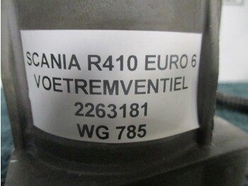 Remdelen voor Vrachtwagen Scania R410 2263181 VOETREMVENTIEL EURO 6 MODEL 2020: afbeelding 2