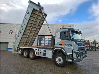 Kipper vrachtwagen Volvo FMX-460 / 8X4 / BIG AXLE / VEB+ / ONLY:344574 KM / LIFT+LENKACHSE / 21CM³ / AUTOMATIC / EURO-6 / 2015: afbeelding 4