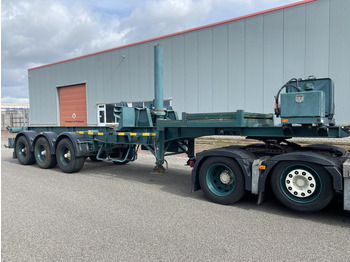 Containertransporter/ Wissellaadbak oplegger BURG