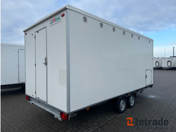 Wooncontainer, Aanhangwagen Scanvogn 1900 kontor vogn m. 1/rum (0025175): afbeelding 4