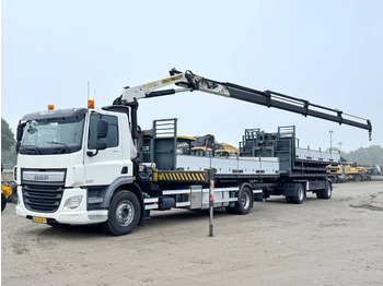 Kraanwagen DAF CF400 + 17m Palfinger Crane / kran + Trailer: afbeelding 2