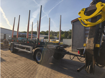 Hout aanhanger