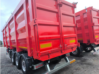 Nieuw Kipper oplegger Kippauflieger 50 60 70 80 m³ BPW oder SAF - NEU: afbeelding 3