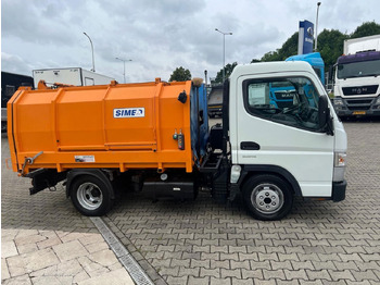 Vuilniswagen Mitsubishi Canter Fuso 3S13 AMT / Presscontainer / LOW KM / Super Condition: afbeelding 3
