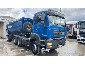 Trekker MAN TGA 33.430 6x4 tractor unit - tipper hydraulics - ac: afbeelding 3