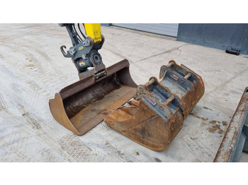 Minigraafmachine WACKER NEUSON ET90 - Powertilt - 3X Buckets - 2018 Year - Camera: afbeelding 3