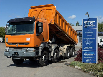 Kipper vrachtwagen RENAULT Kerax 420