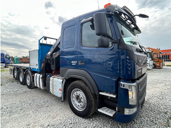 Vrachtwagen met open laadbak, Kraanwagen Volvo FM 460 8x2*6 | Hiab 302E-6 | TULOSSA: afbeelding 3