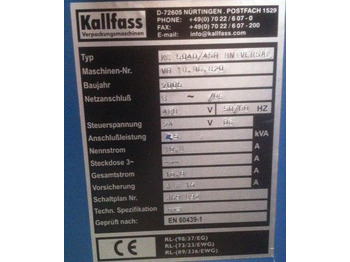 Verpakkingsmachine Compact angle welding machine with shrink tunnel Kallfass KC 5040-450 Universal: afbeelding 2