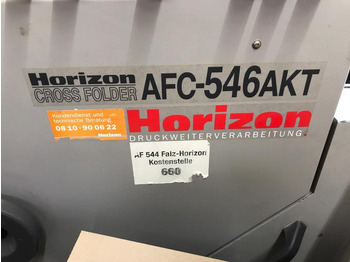 Vouwmachine Horizon AFC-546 AKT semi-automatic adjustable combination folder with shingle press delivery Horizon PST-40: afbeelding 5