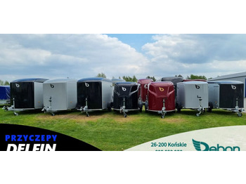 Nieuw Gesloten aanhangwagen DEBON C255 ALU | 1300 kg / 255 x 125 cm: afbeelding 3