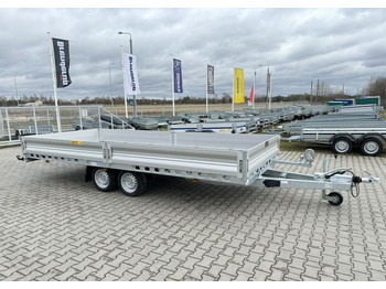 Nieuw Open/ Plateau aanhangwagen Wiola Multitrailer 3.5S | 500 x 210 cm | najazdy aluminiowe | burty aluminiowe: afbeelding 3