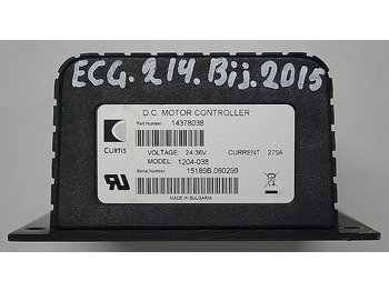 ECU voor Intern transport Curtis 14378038 | Rij regeling drive controller Curtis 1204-038 24-36V 275A sn.: afbeelding 3