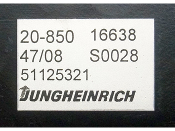 Instrumentenpaneel voor Intern transport Jungheinrich 51125321 | Display from EKS312 year 2008 sn. 0028: afbeelding 3