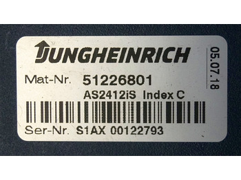 ECU voor Intern transport Jungheinrich 51226801 | Rij/hef/stuur regeling  drive/lift/steering controller A: afbeelding 2