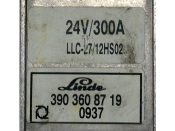 ECU voor Intern transport Linde 3903608719 | Rij regeling Drive controller 24V/300A LLC-2712hs10 version 0: afbeelding 3