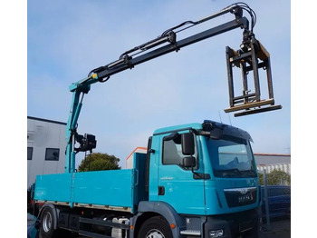 Vrachtwagen met open laadbak, Kraanwagen MAN TGS 18.290 | Żuraw Hyva HB 150 | Euro 6 | Automat | 1. właściciel | 4X2 | Przebieg 160 124 !: afbeelding 3
