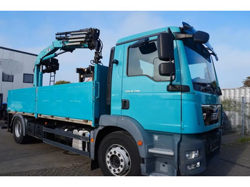 Vrachtwagen met open laadbak, Kraanwagen MAN TGS 18.290 | Żuraw Hyva HB 150 | Euro 6 | Automat | 1. właściciel | 4X2 | Przebieg 160 124 !: afbeelding 2