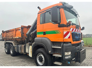Kipper vrachtwagen MAN TGS 26.480