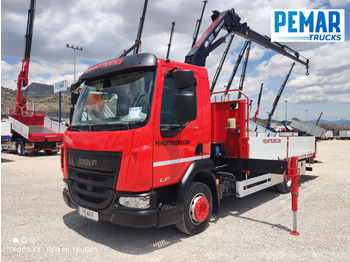 Vrachtwagen met open laadbak DAF LF 210