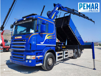Kipper vrachtwagen SCANIA R 420