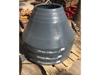Nieuw Onderdelen voor Breekmachine Mantle and Concave fit Sandvik CH430 for Sandvik crusher: afbeelding 3