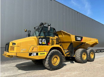 Kiepwagen met knikbesturing CATERPILLAR 730C