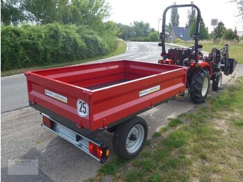 Nieuw Landbouwkipper Vemac Kippanhänger Kipper Anhänger Heckkipper 1.500kg 1,5ton NEU: afbeelding 4