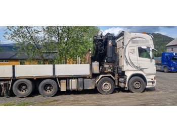 Vrachtwagen met open laadbak SCANIA R 560