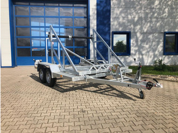 Haspelwagen Vermietung / Kabelanhänger 3000KG / Nutzlast 2322KG / Kabeltrommel-Anhänger / Glasfaser/ 1 Woche: afbeelding 2