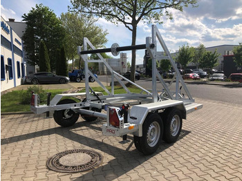 Haspelwagen Vermietung / Kabelanhänger 3000KG / Nutzlast 2322KG / Kabeltrommel-Anhänger / Glasfaser/ 1 Woche: afbeelding 5