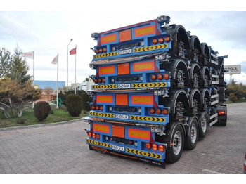 Nieuw Containertransporter/ Wissellaadbak oplegger voor het vervoer van containers Özgül TELESCOBIC HIGH CUBE CONTAINER CHASSIS: afbeelding 3