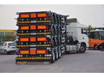 Nieuw Containertransporter/ Wissellaadbak oplegger voor het vervoer van containers Özgül TELESCOBIC HIGH CUBE CONTAINER CHASSIS: afbeelding 4