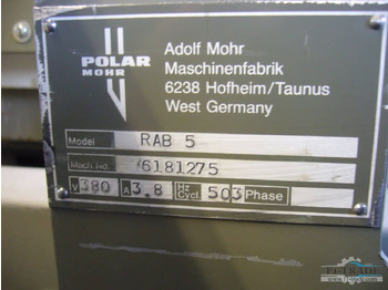 Drukmachine Polar RAB 5: afbeelding 4