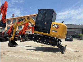 Graafmachine Original Caterpillar Second-hand CAT306E2/305.5E/307E/308E Used Mini Excavadora 6 Ton Used Cat Excavator Cheap Price: afbeelding 5