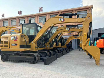 Graafmachine Original Caterpillar Second-hand CAT306E2/305.5E/307E/308E Used Mini Excavadora 6 Ton Used Cat Excavator Cheap Price: afbeelding 3