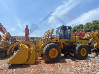 Wiellader Second Hand Japan Made Komatsu Wa380-3 Front Loader Used Original Painting Komatsu Wa 380-3 in Stock for Sale: afbeelding 4
