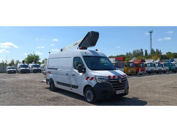 Vrachtwagen hoogwerker RENAULT Master