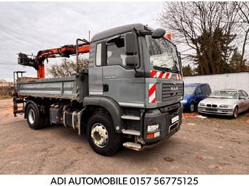 Kipper vrachtwagen MAN TGA 18.350