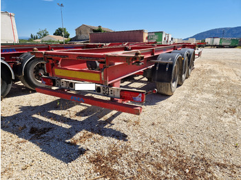 Containertransporter/ Wissellaadbak oplegger ASCA