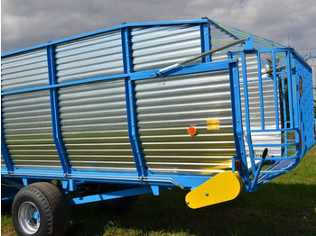 Nieuw Opraapwagen ZAMET Mähladewagen / Green forage mower / Remorque autochargeuse / Autocaricante / Carro per foraggio con falciatrice a tamburo / Самозагружающийся прицеп с косилкой / Przyczepa samozaładowcza 19 m3: afbeelding 2