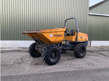 Kiepwagen met knikbesturing TEREX