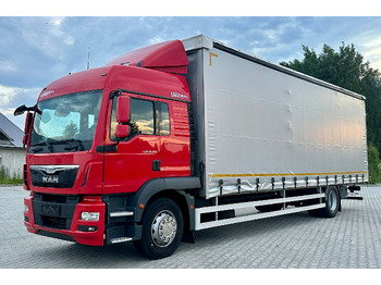 Leasing MAN TGM 18.290 / FIRANKA / 22 PALETY / AUTOMAT / EURO 6 / SYPIALKA / ŁADOWNOŚĆ 9 700 MAN TGM 18.290 / FIRANKA / 22 PALETY / AUTOMAT / EURO 6 / SYPIALKA / ŁADOWNOŚĆ 9 700: afbeelding 2