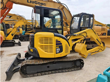 Minigraafmachine KOMATSU PC55