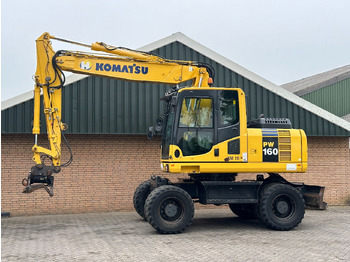 Mobiele graafmachine KOMATSU PW160