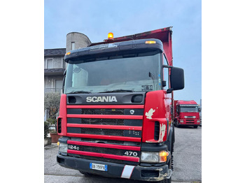 Kipper vrachtwagen SCANIA R124
