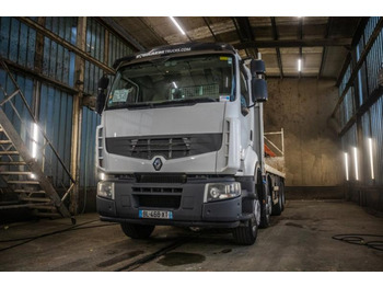 Vrachtwagen met open laadbak, Kraanwagen Renault KERAX 380DXI-8x4+PK18TM/3EXT: afbeelding 5