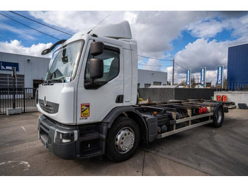 Containertransporter/ Wissellaadbak vrachtwagen RENAULT Premium 340