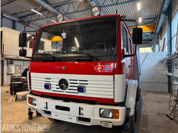 Brandweerwagen 1997 Mercedes-Benz 1124 Af/36 4X4 brannbil registrert som motorredskap med kun 29540 km: afbeelding 4